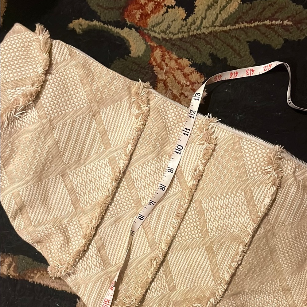 FREE PEOPLE TOMS NWT boho hobo crossbody crescent Shoulder Bag artsy neutral - Picture 15 of 16